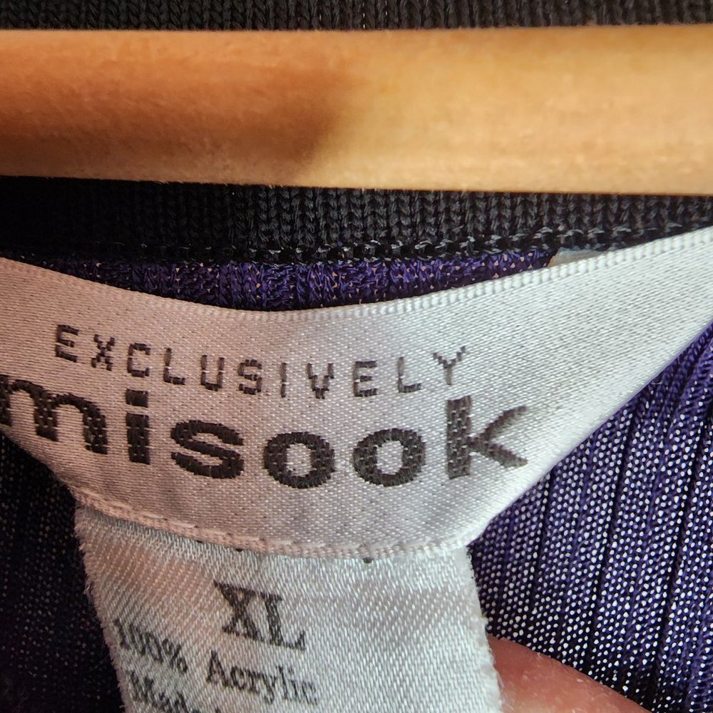 Misook Purple & Black Blazer - XL - Picture 5 of 5